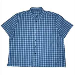 5.11 Tactical Blue Plaid Casual Button Down Shirt